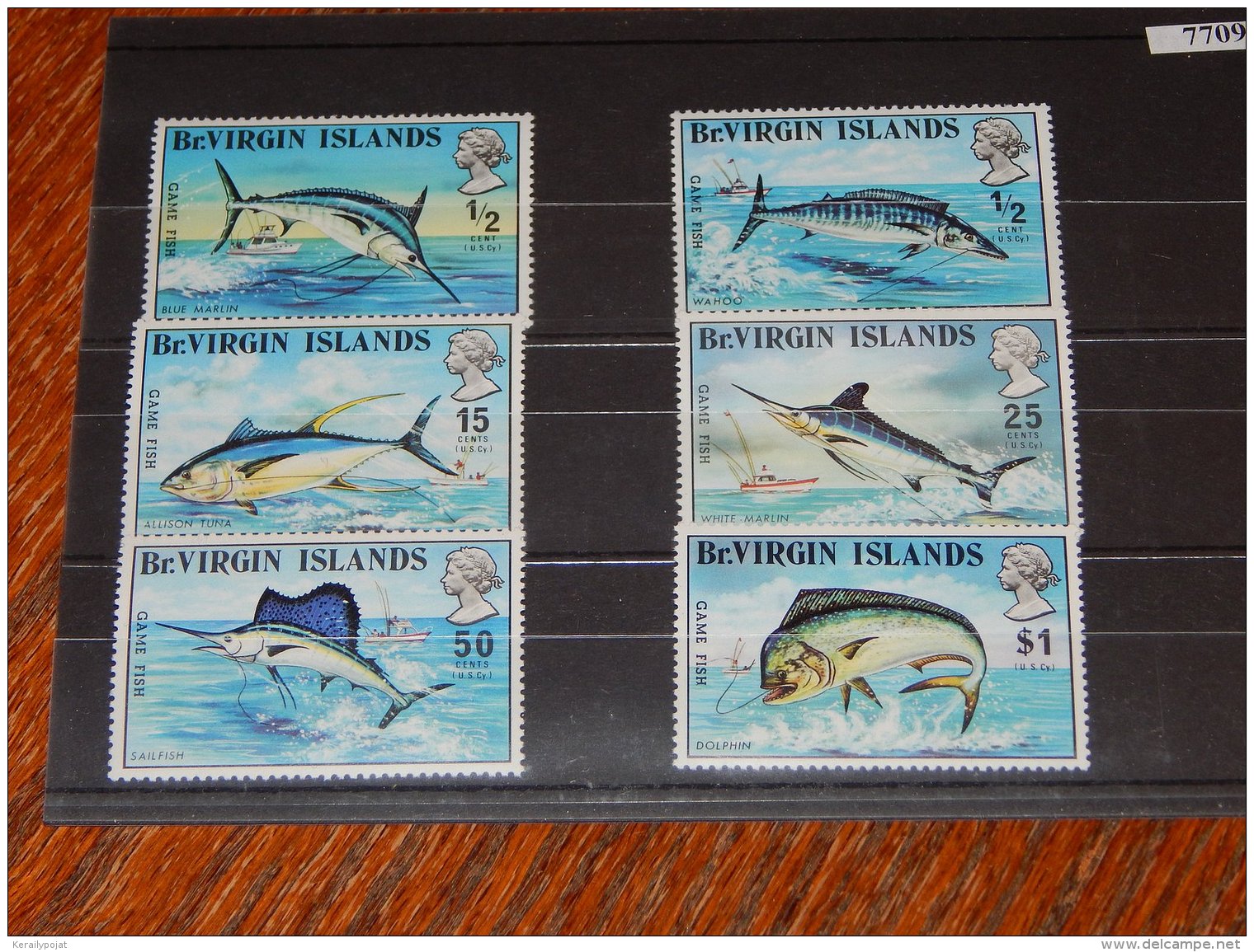 British Virgin Islands - 1972 Sea Fishing MNH__(TH-7709) - British Virgin Islands