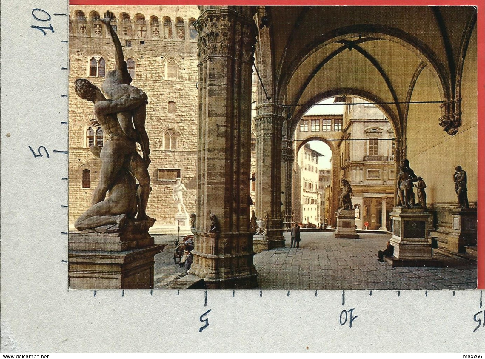 CARTOLINA NV ITALIA - FIRENZE - Loggia Della Signoria - 10 X 15 - Firenze (Florence)