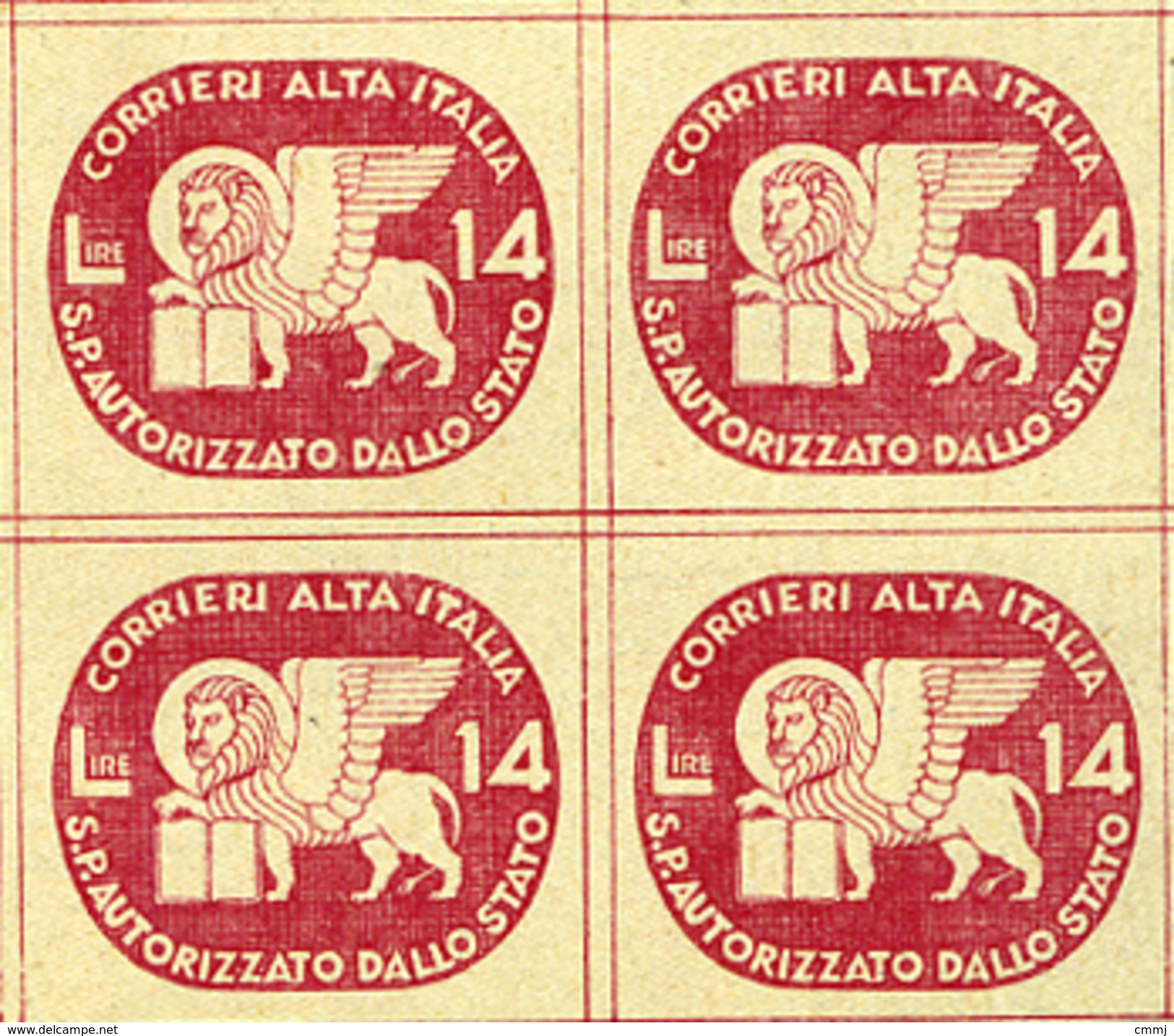 1945 - ITALIA - SERVIZI PRIVATI - Catg. UNIF.3 - NH - (BA - IBE6747) - Altri & Non Classificati