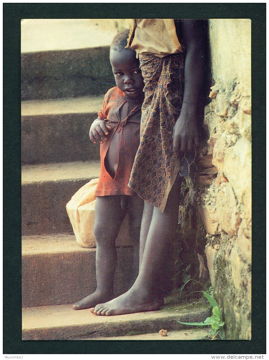 BURUNDI  -  Local Child  Used Postcard As Scans - Burundi