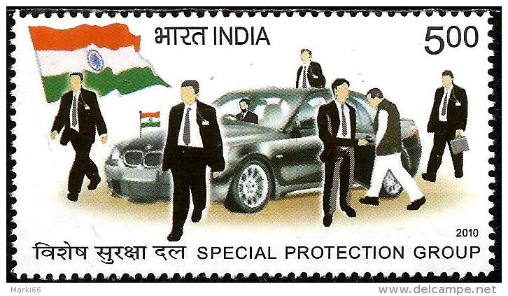 India - 2010 - Special Protection Group - Mint Stamp - Ongebruikt