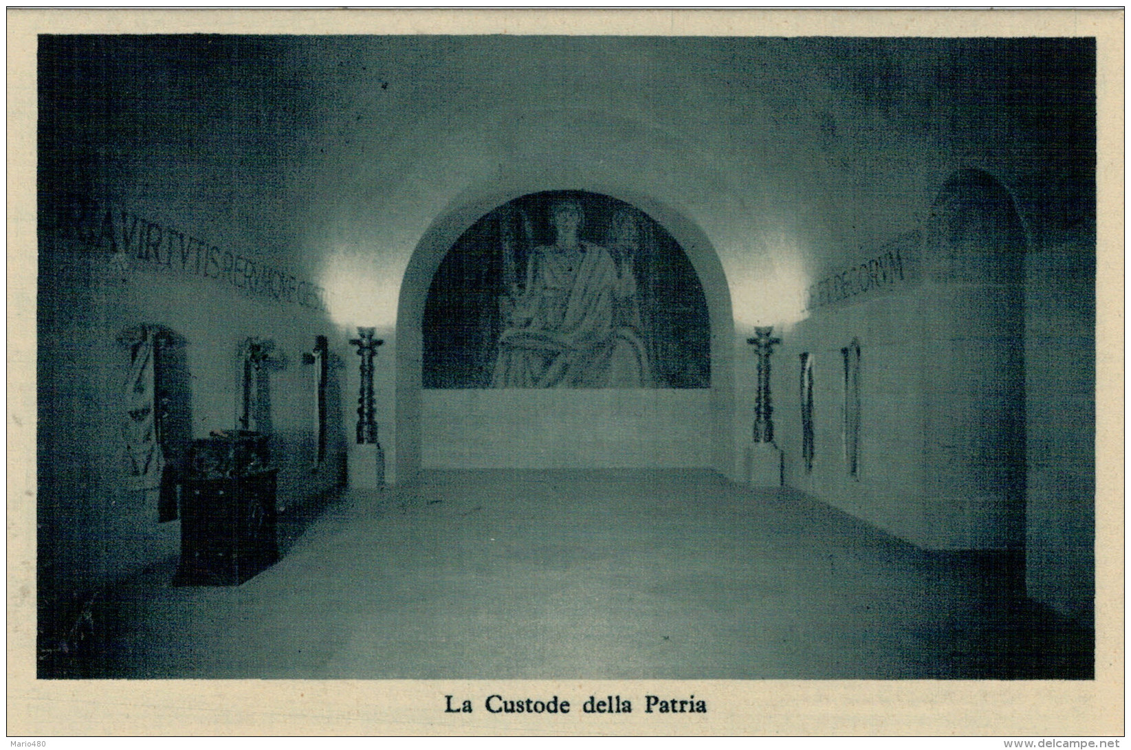 BOLZANO      MONUMENTO  ALLA  VITTORIA     LA CUSTODE  DELLA  PATRIA        2 SCAN     (NUOVA) - Bolzano (Bozen)