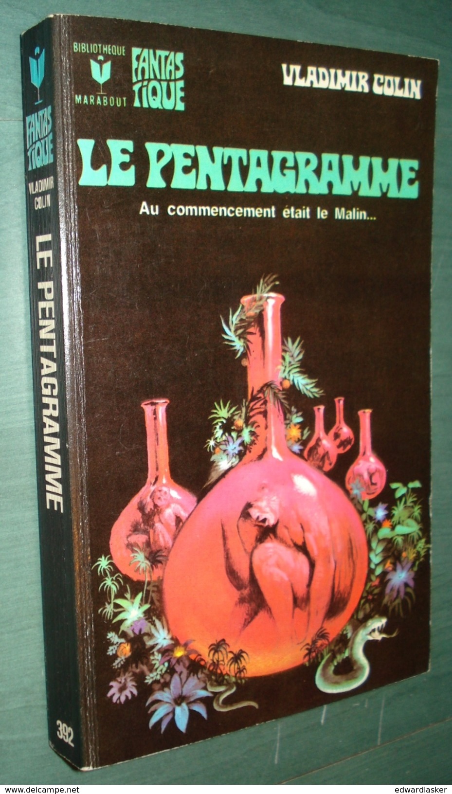 MARABOUT SCIENCE FICTION N°392 : Le Pentagramme  //Vladimir Colin - 1972 - Très Bon état - Marabout SF