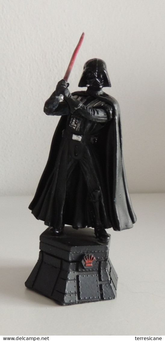 X Star Wars De Agostini Scacchi Chess Metallo 1/24 DARTH VADER Hand Painted - First Release (1977-1985)