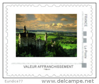 France 2014 - Wonders Of The World - Neuschwanstein Baviera Germany  Mnh - Geography