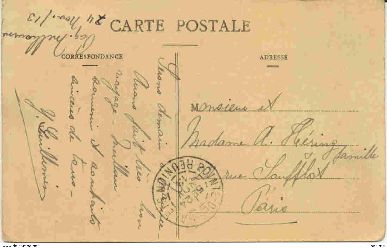 Carte Postale De La Réunion - Covers & Documents