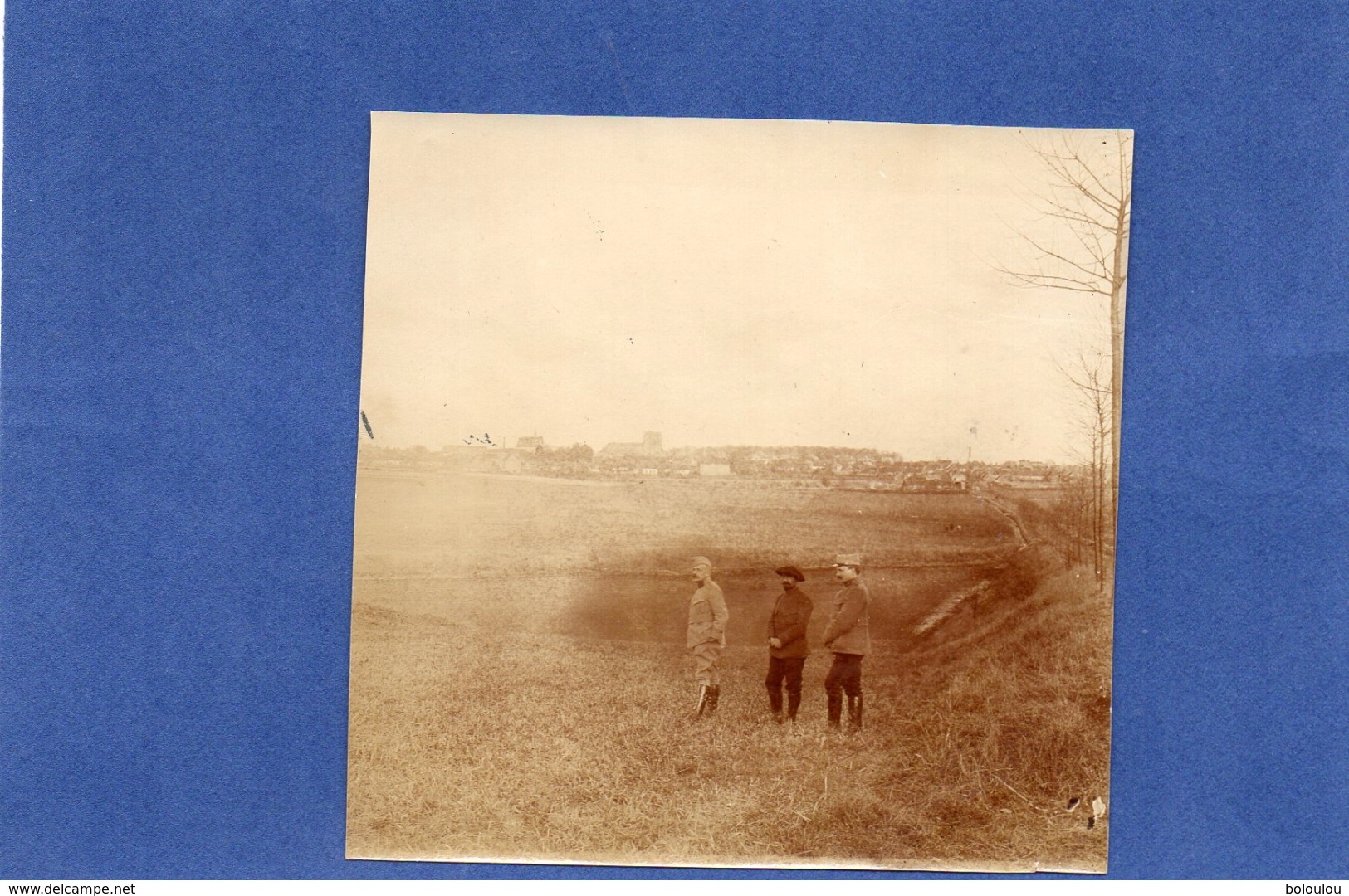 Villers - Bretonneux. Vue Generale Depuis La Route De Cachy En 1915 - 16. - Guerre, Militaire