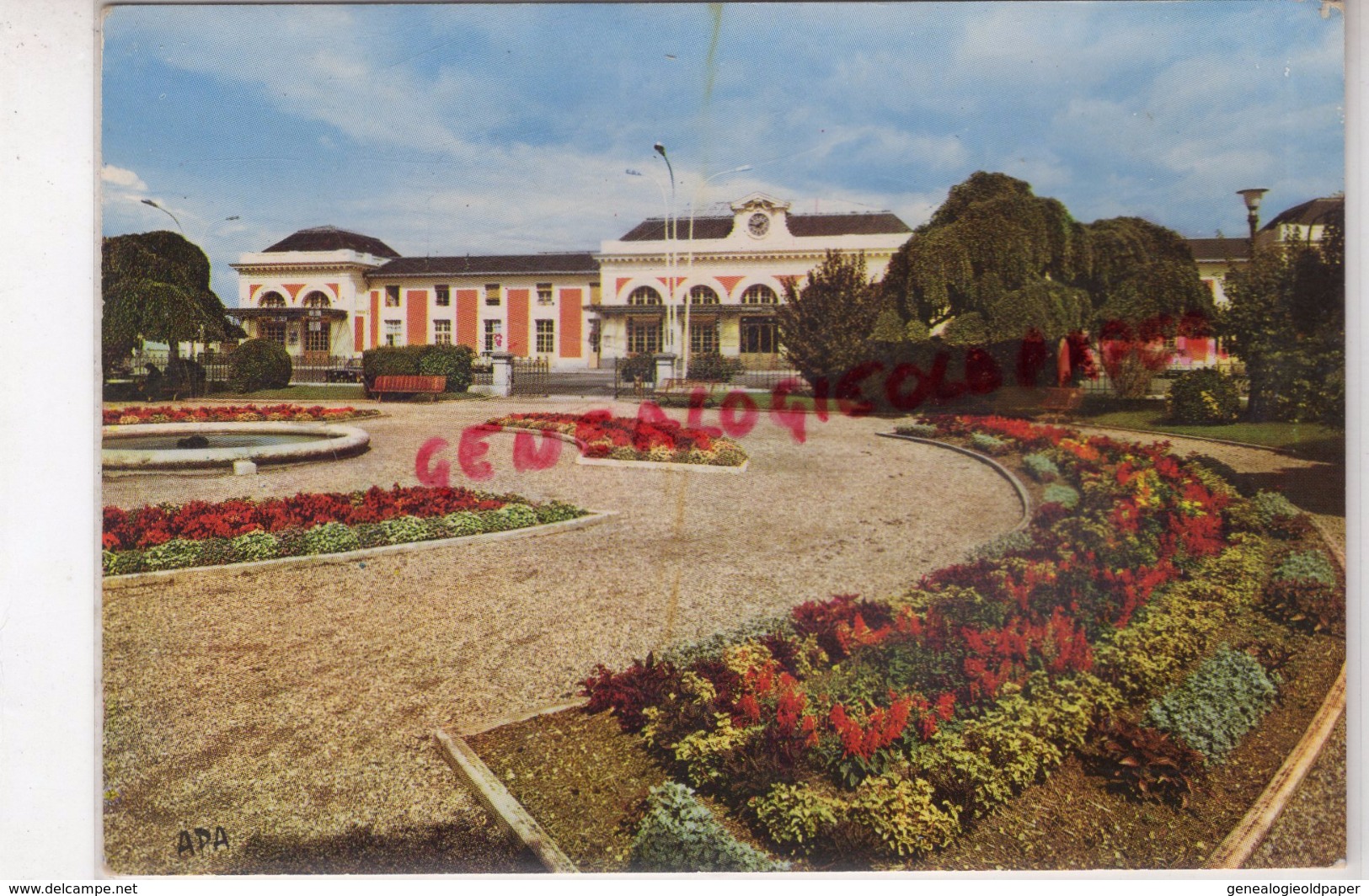 47 - MARMANDE - LA GARE ET LE SQUARE - Marmande