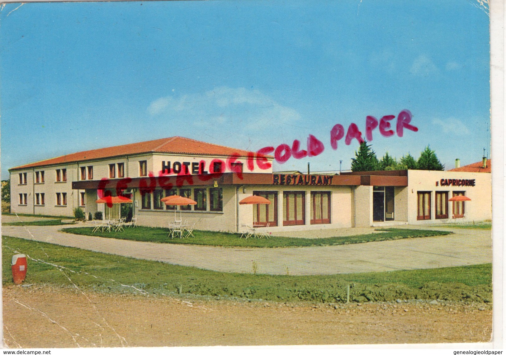 47 - MARMANDE - HOTEL RESTAURANT " LE CAPRICORNE " ROUTE D' AGEN - Marmande