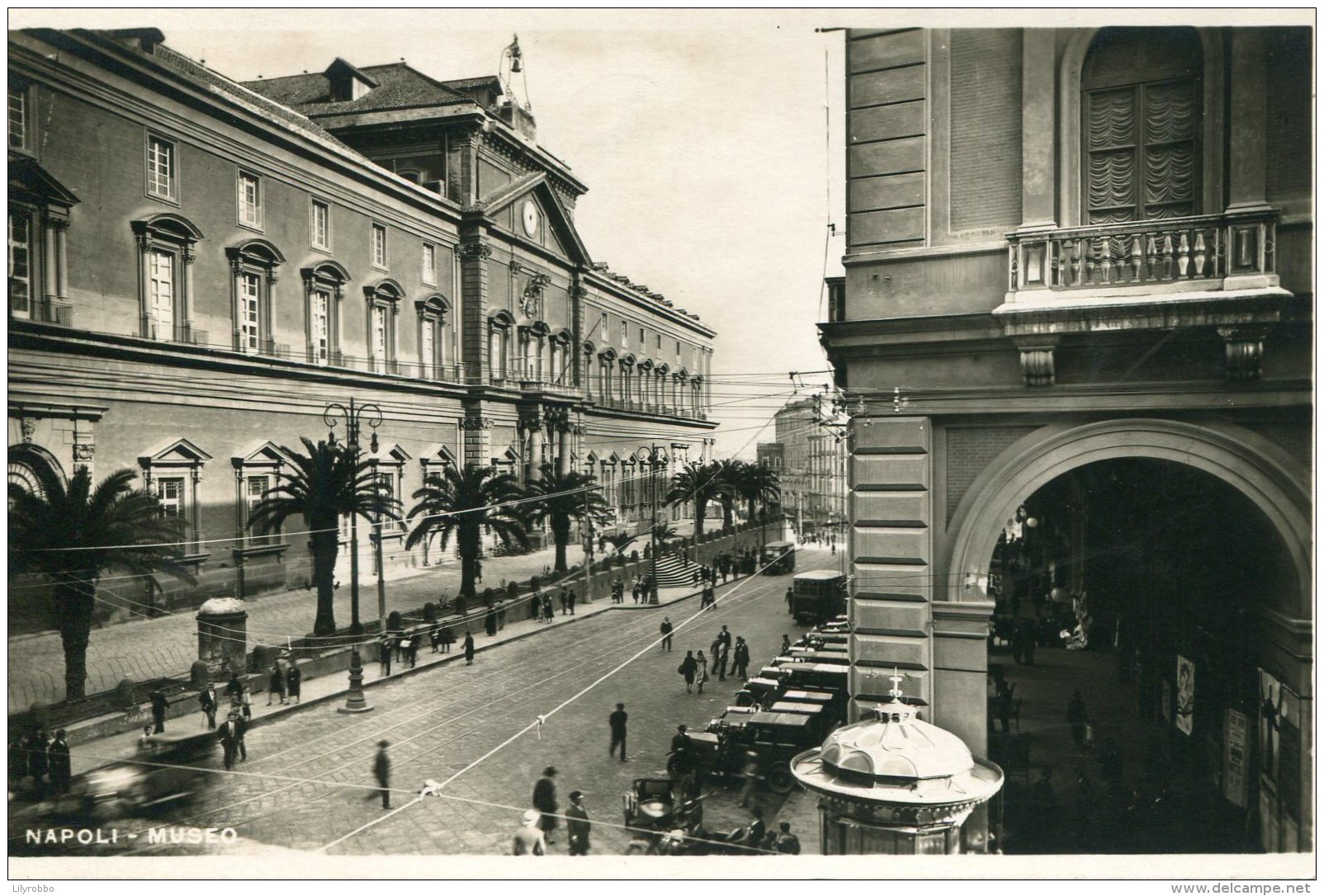 ITALY - Napoli - Museo - Nicely Animated - RPPc - Napoli