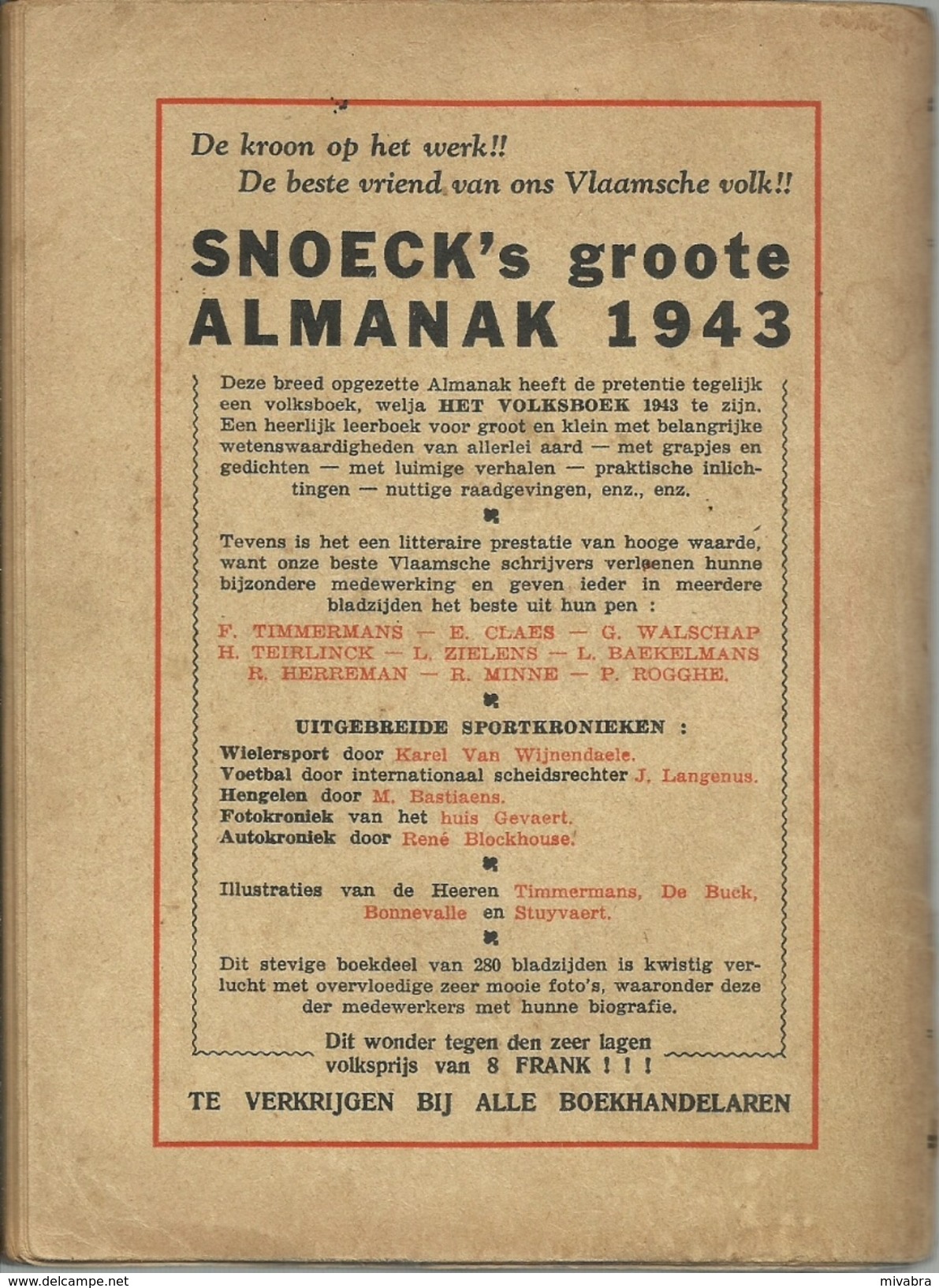 DR. KARL MAY - KARL MAY'S REISAVONTUREN - HET GEHEIM VAN DEN WITTEN BISON - HOLLANDSCH Uitgeversfonds AMSTERDAM -1942 - Oud