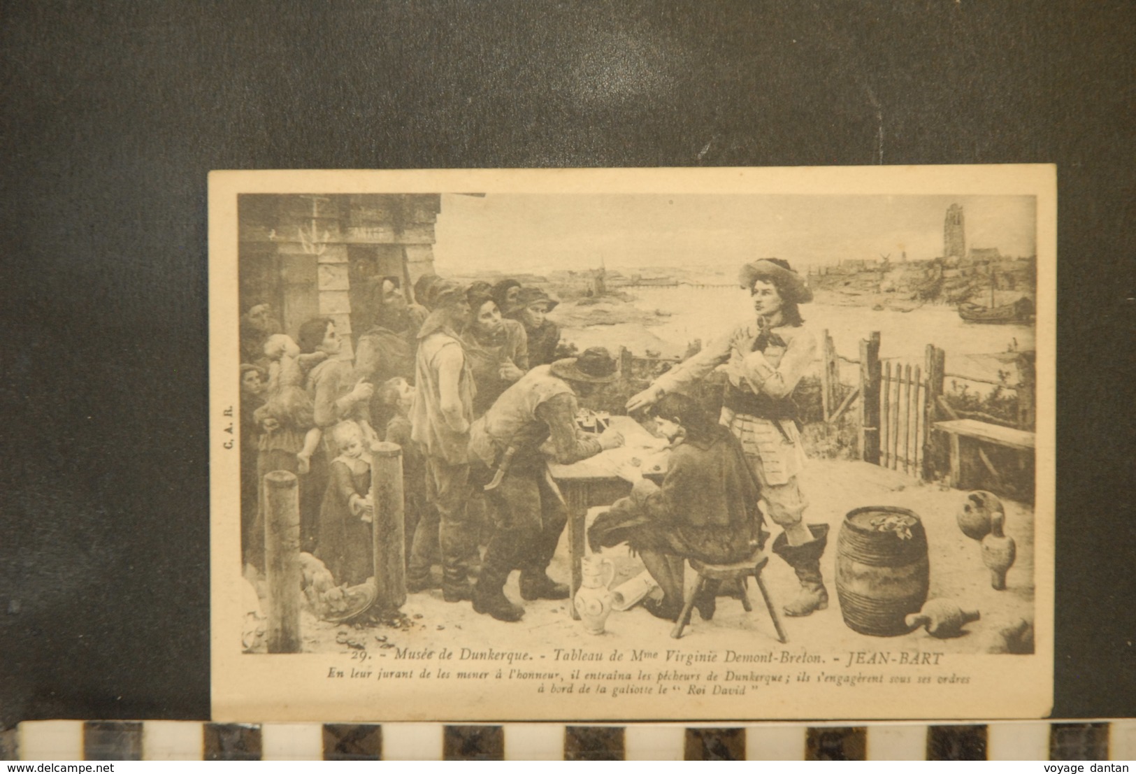 CP, 59, Musée De DUNKERQUE - Tableau De Mme Virginie Demont-Breton - Jean-Bart - N° 29 - Dunkerque