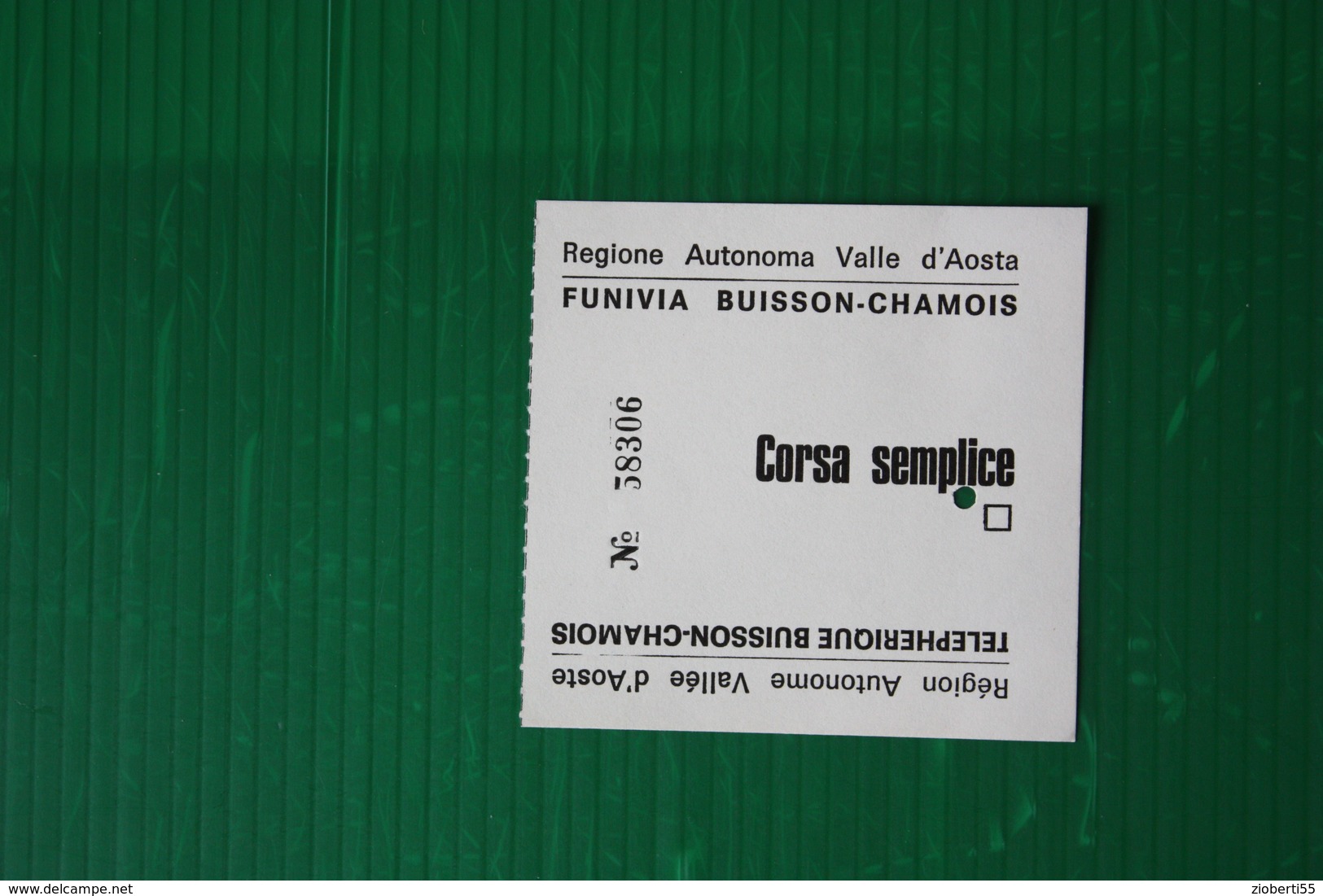 CHAMOIS - FUNIVIA BUISSON - CHAMOIS - 1972 - Wintersport