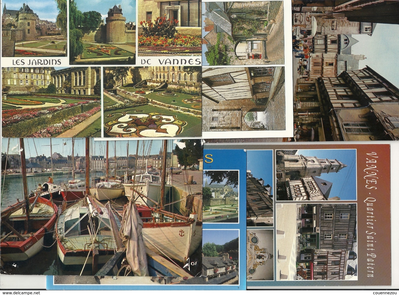 DEB 48  VANNES LOT 16 CARTES DIVERSES - Vannes