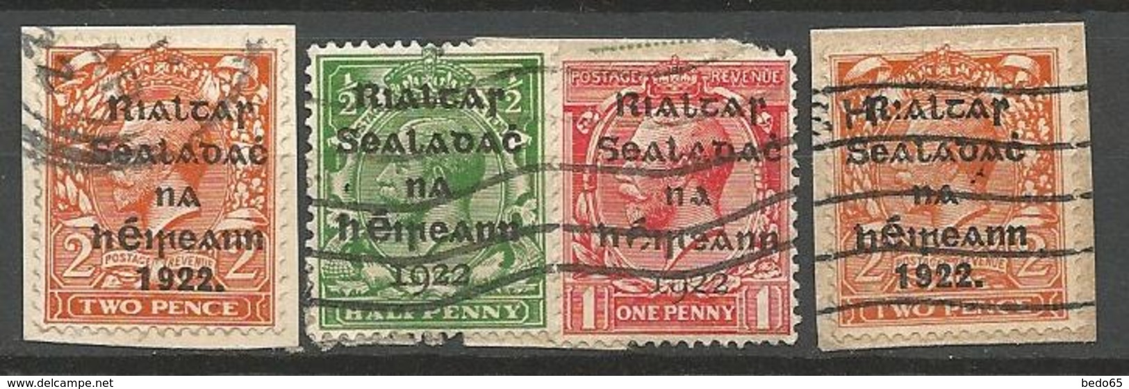 LOT IRLANDE OBL TB - Used Stamps