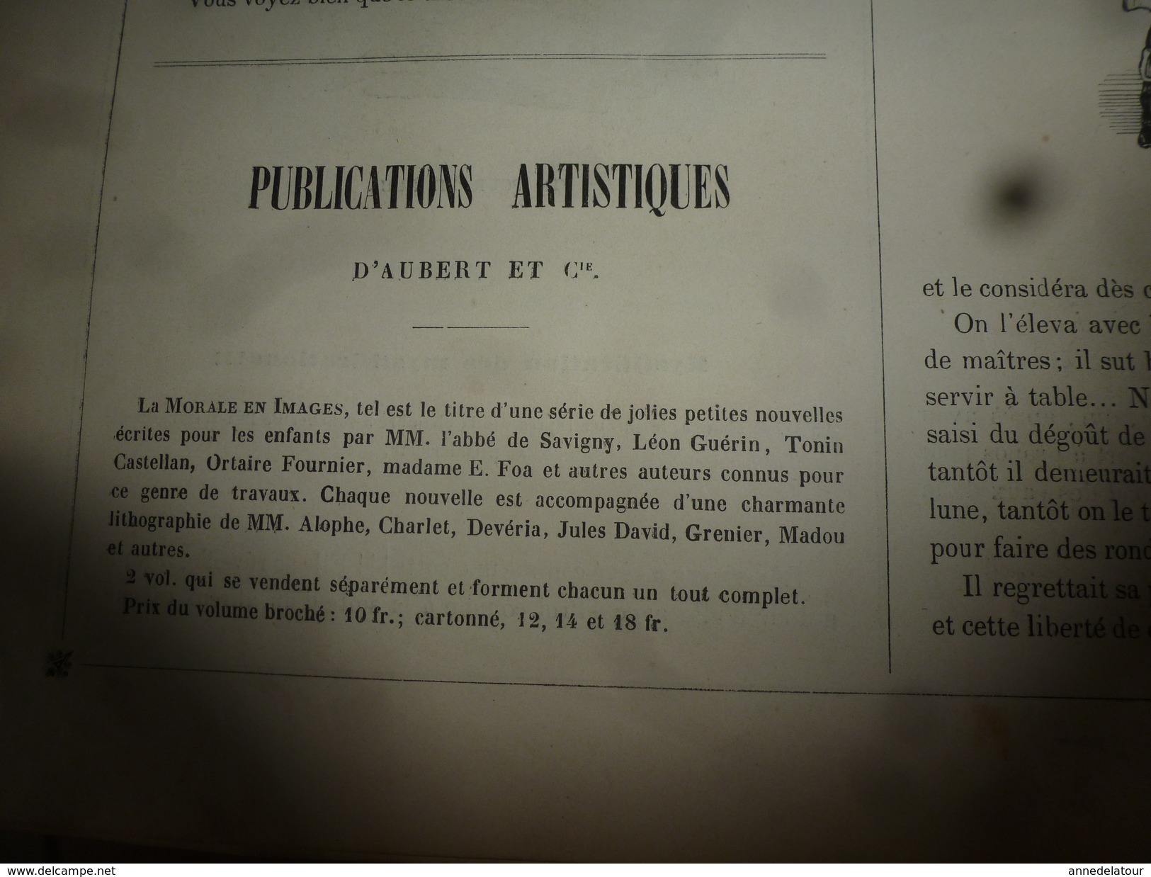 1840 La jolie marchande de gants ,toutes les scènes en belles gigues  ( MUSEE PHILIPON ) , Texte et Dessins par Cham