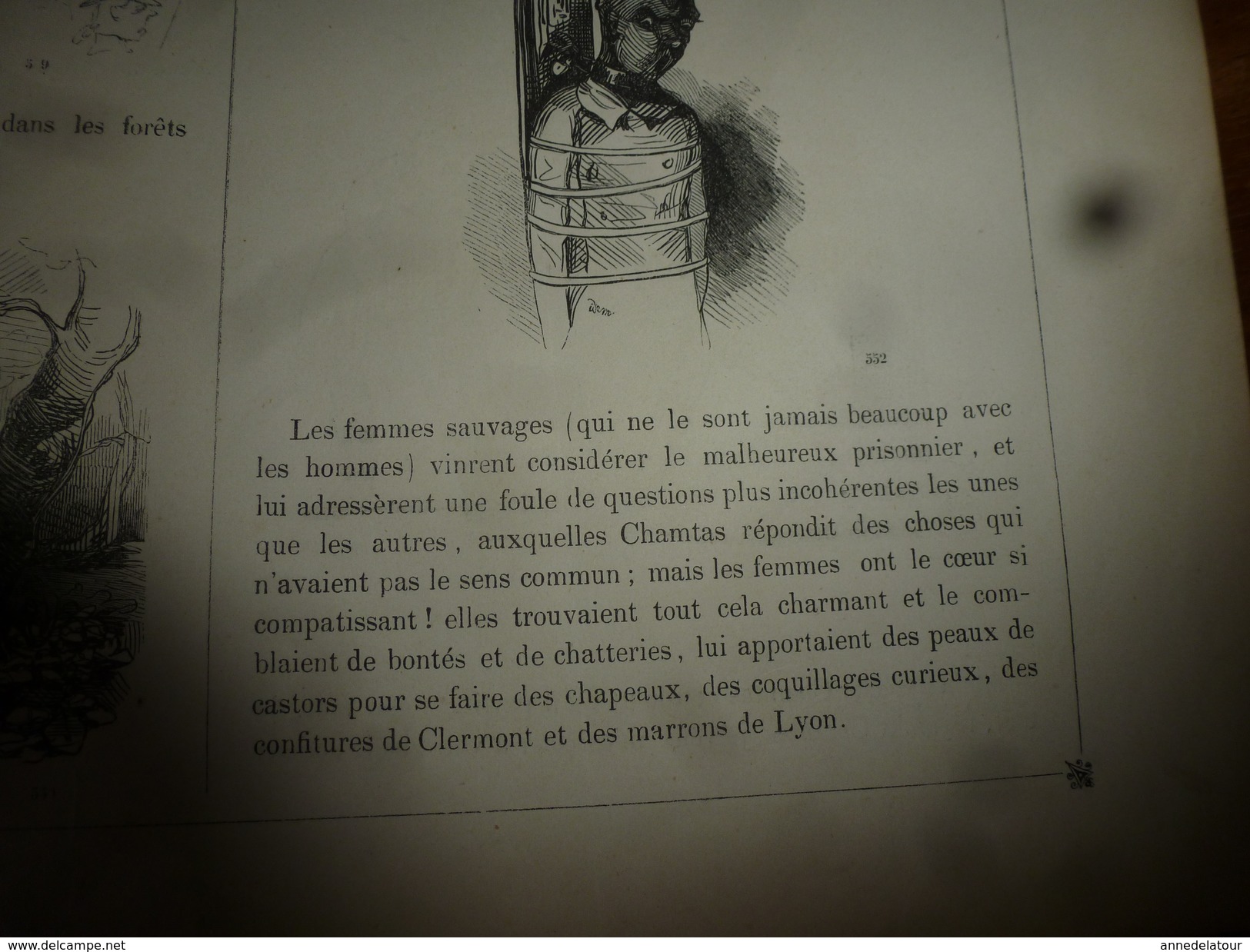 1840 La jolie marchande de gants ,toutes les scènes en belles gigues  ( MUSEE PHILIPON ) , Texte et Dessins par Cham