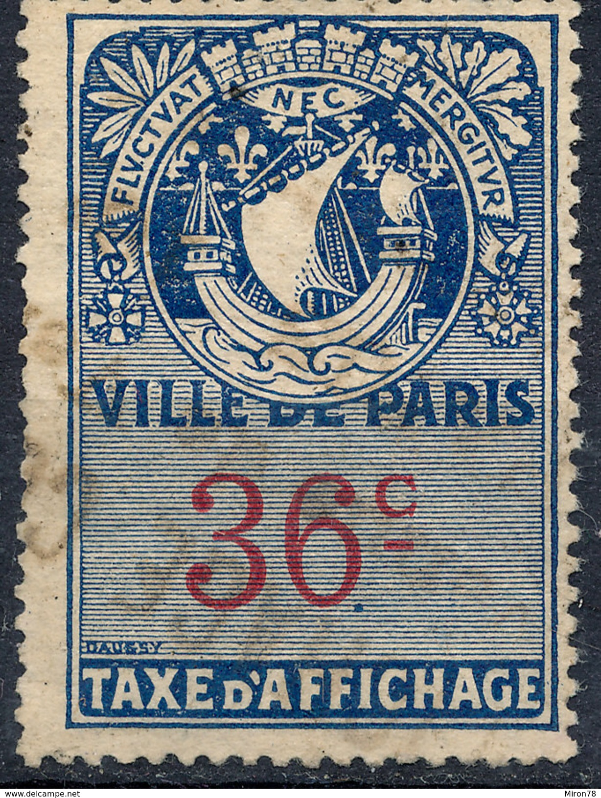 Stamp France Revenue,Fiscal,Tax Used Lot#83 - Autres & Non Classés
