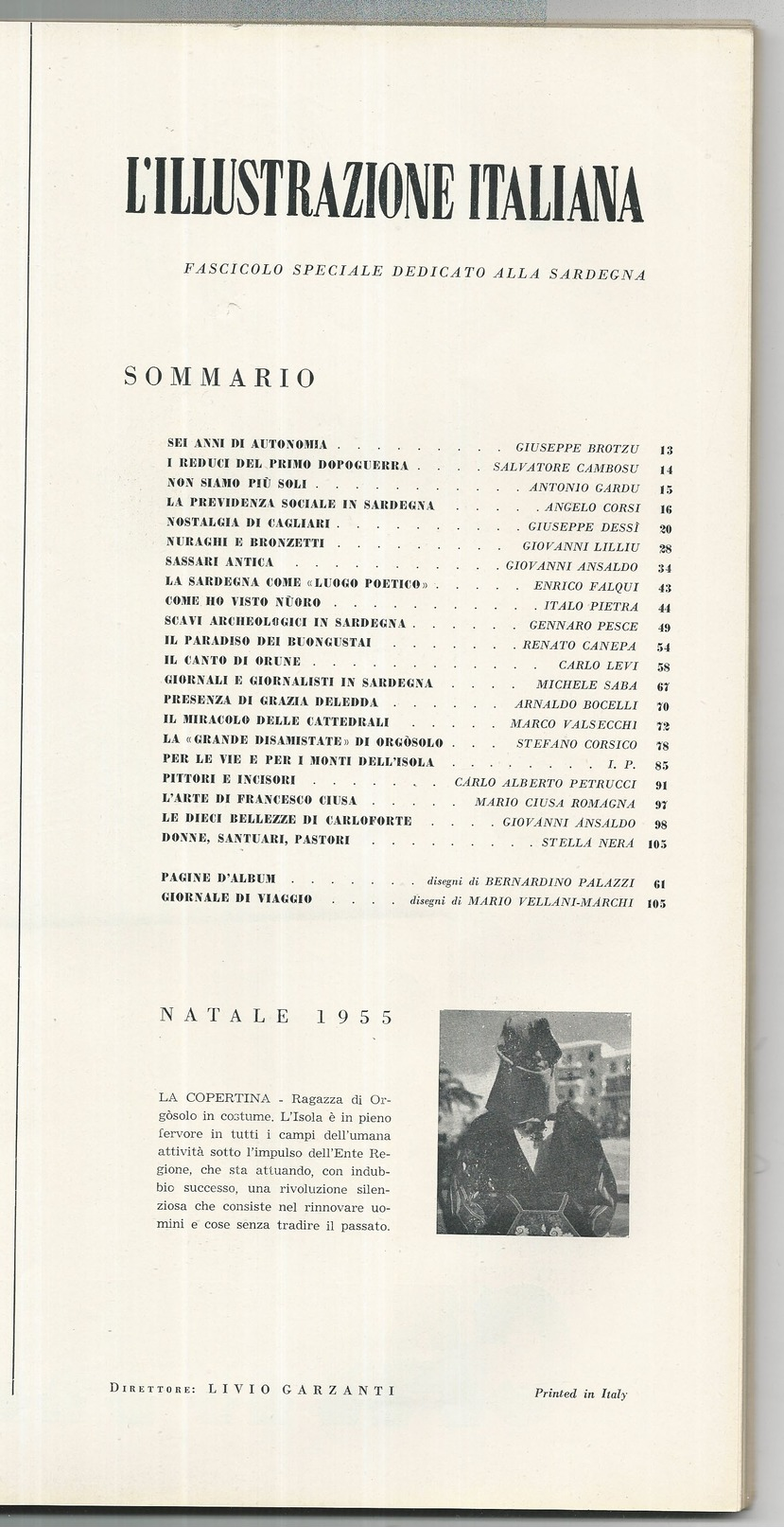 Monografia 1955 SARDEGNA Cagliari Sassari Nuoro Desulo Carloforte Oliena Orune Orgosolo Fonni Oristano Castelsardo Etc. - Before 1900
