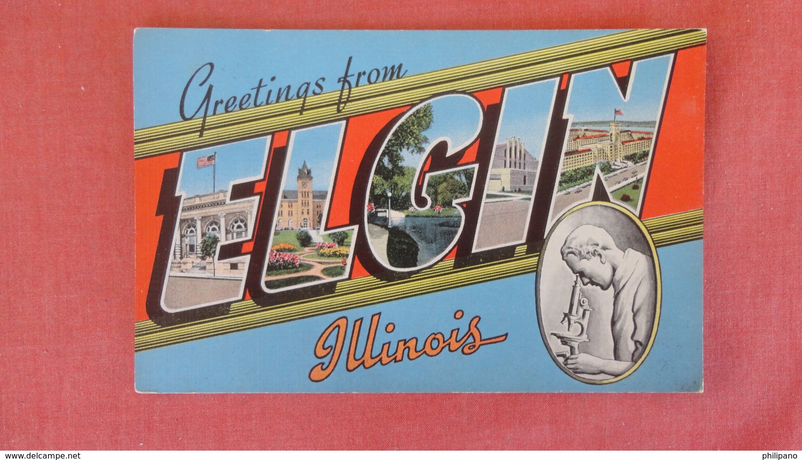 - Illinois Elgin  Greetings --ref 2507 - Elgin