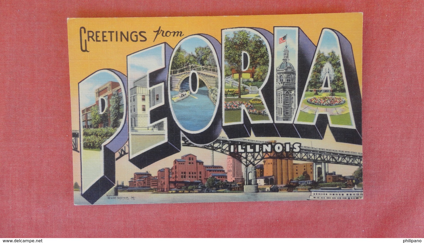 - Illinois     Peoria    Greetings --ref 2507 - Peoria