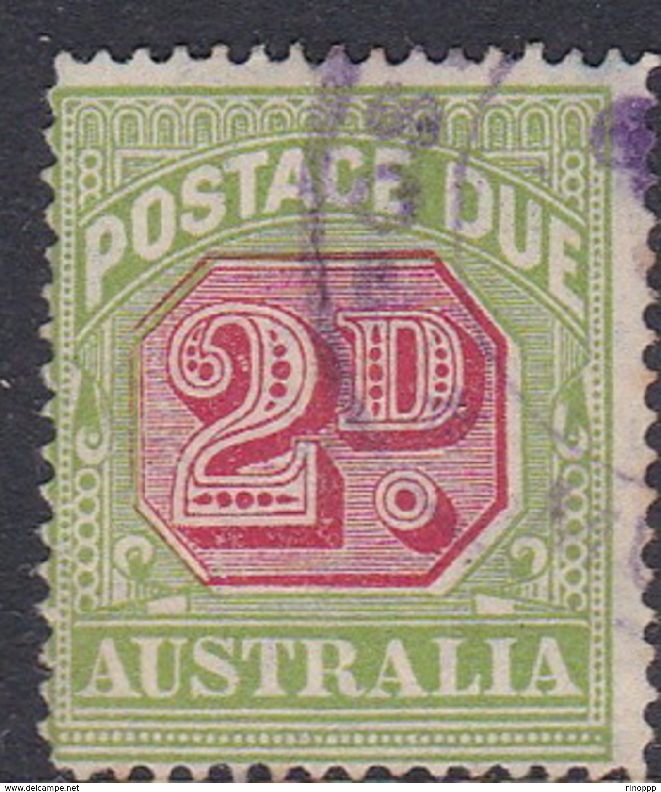 Australia Postage Due Stamps SG D102 1931 Two Pennies Perf 14 Used - Port Dû (Taxe)