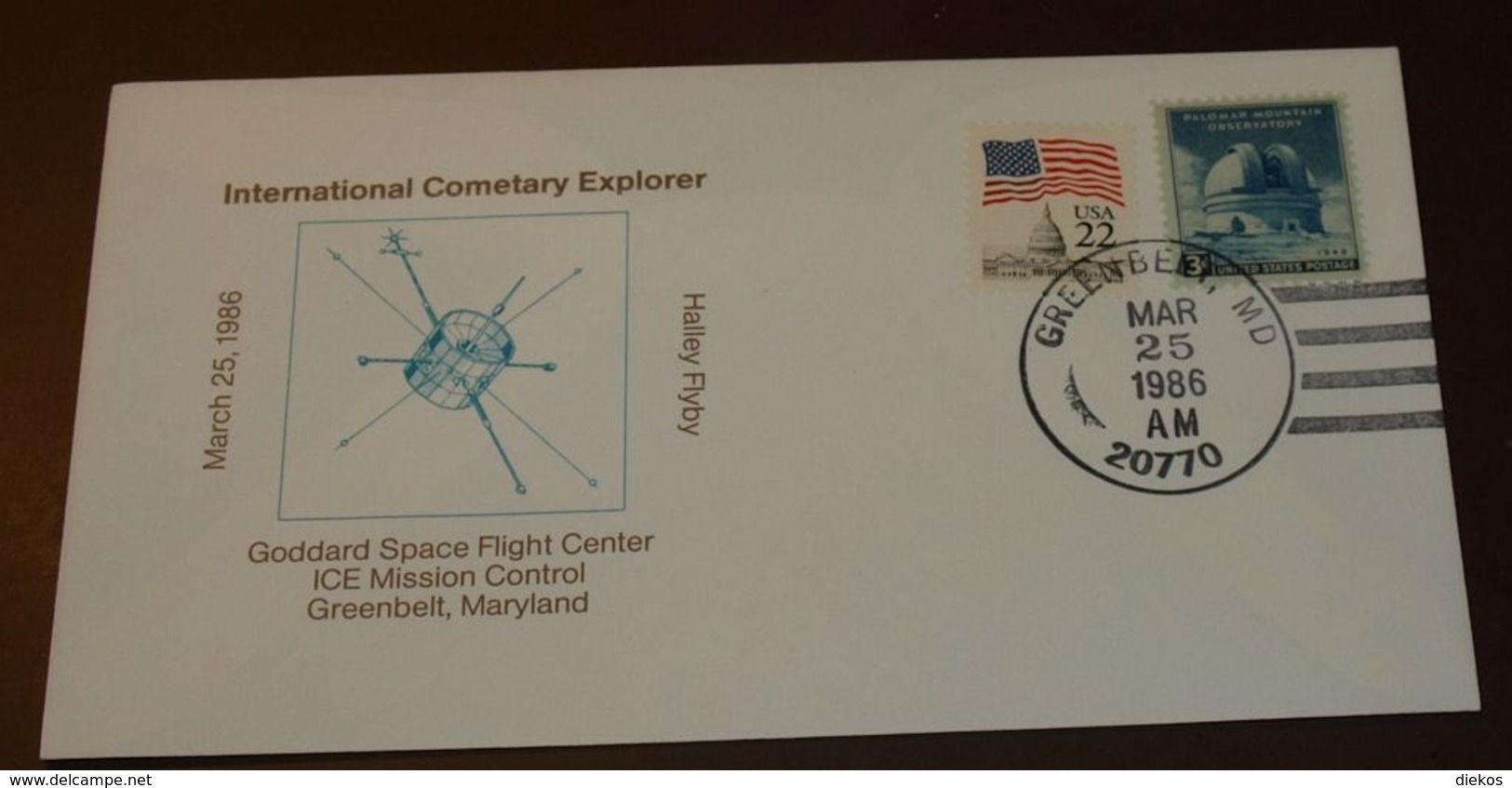 Space USA Cometary Explorer  1986  #cover3536 - Etats-Unis