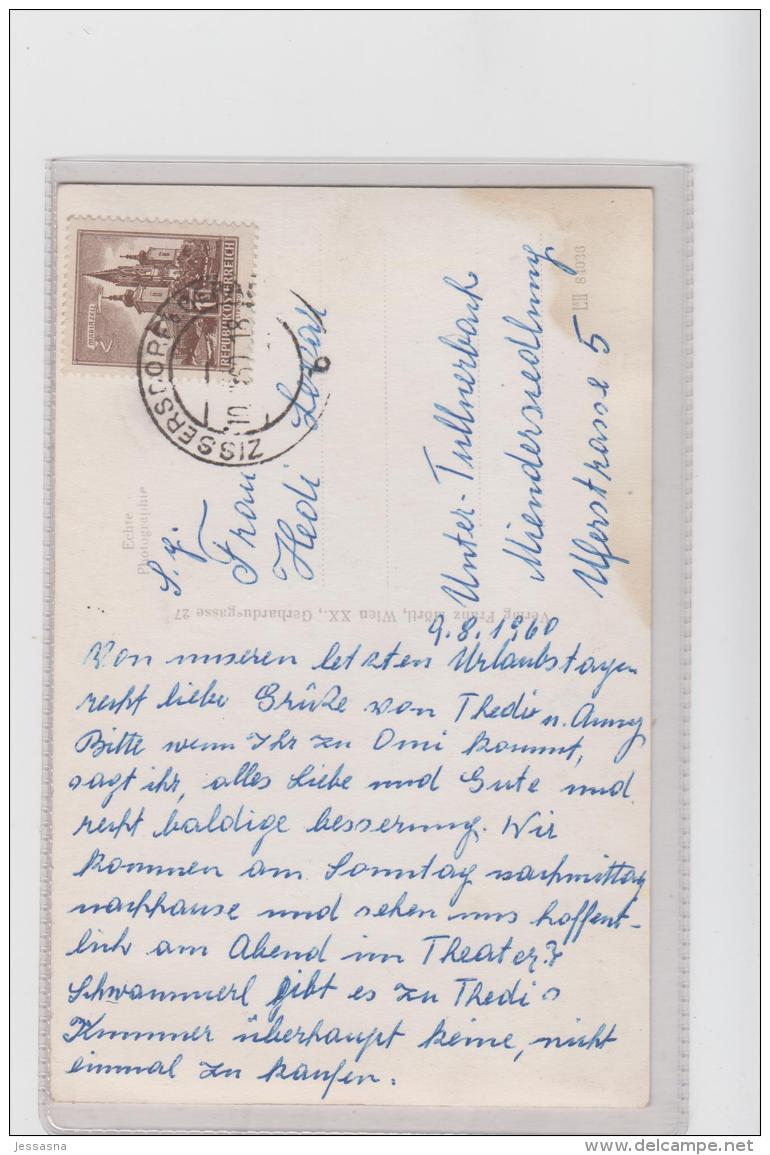 AK - RUINE EIBENSTEIN A.d. Thaya  1960 - Waidhofen An Der Thaya