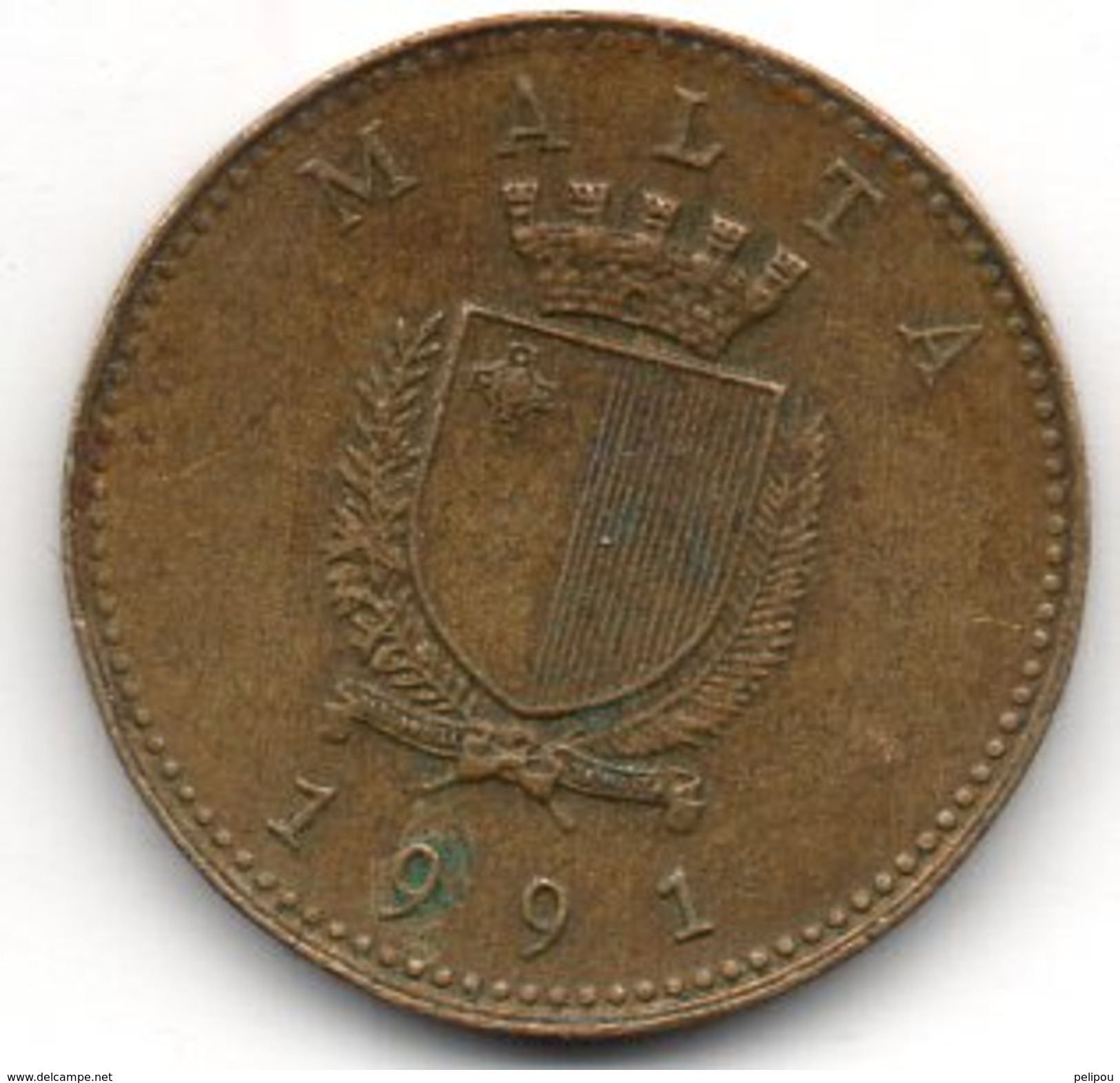 Malte 1 Cent 1991 - Malta