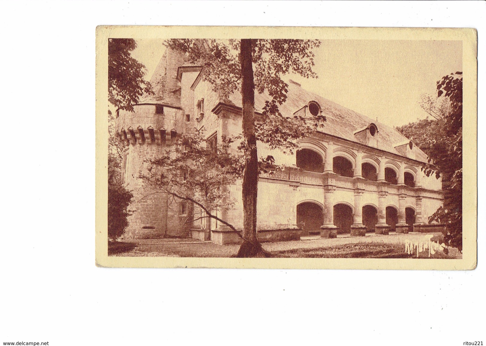 Cpa - 17 - AUNIS ET SAINTONGE - 1935  - CHATEAU DE DAMPIERRE SUR BOUTONNE - 2868 RAMUNTCHO - Dampierre-sur-Boutonne