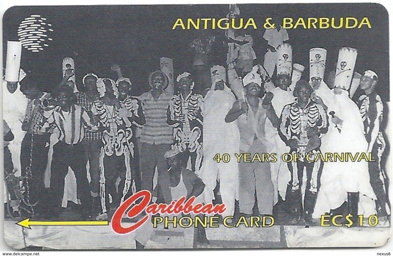 Antigua & Barbuda - 40 Years Carnival Skelli Hoppers - 181CATA - 1997, 25.000ex, Used - Antigua And Barbuda