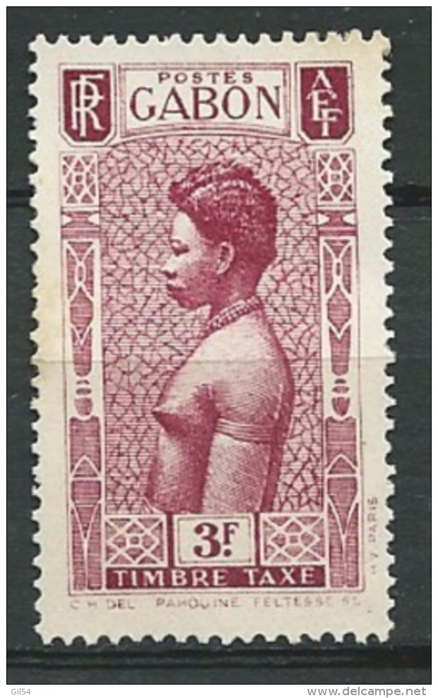 Gabon Taxe    YverT N° 33 (*)      -  Abc 20436 - Timbres-taxe