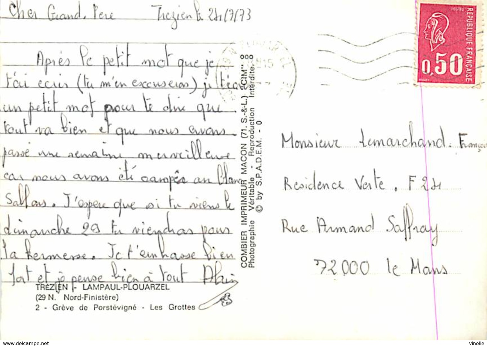 PIE-T-17-F-615 : TREZIEN- LAMPAUL-PLOUARZEL - Other & Unclassified