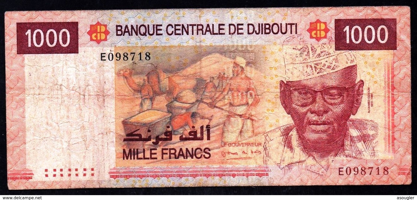 Djibouti 1000 Francs ND 2005 VG-F P-42a - Djibouti