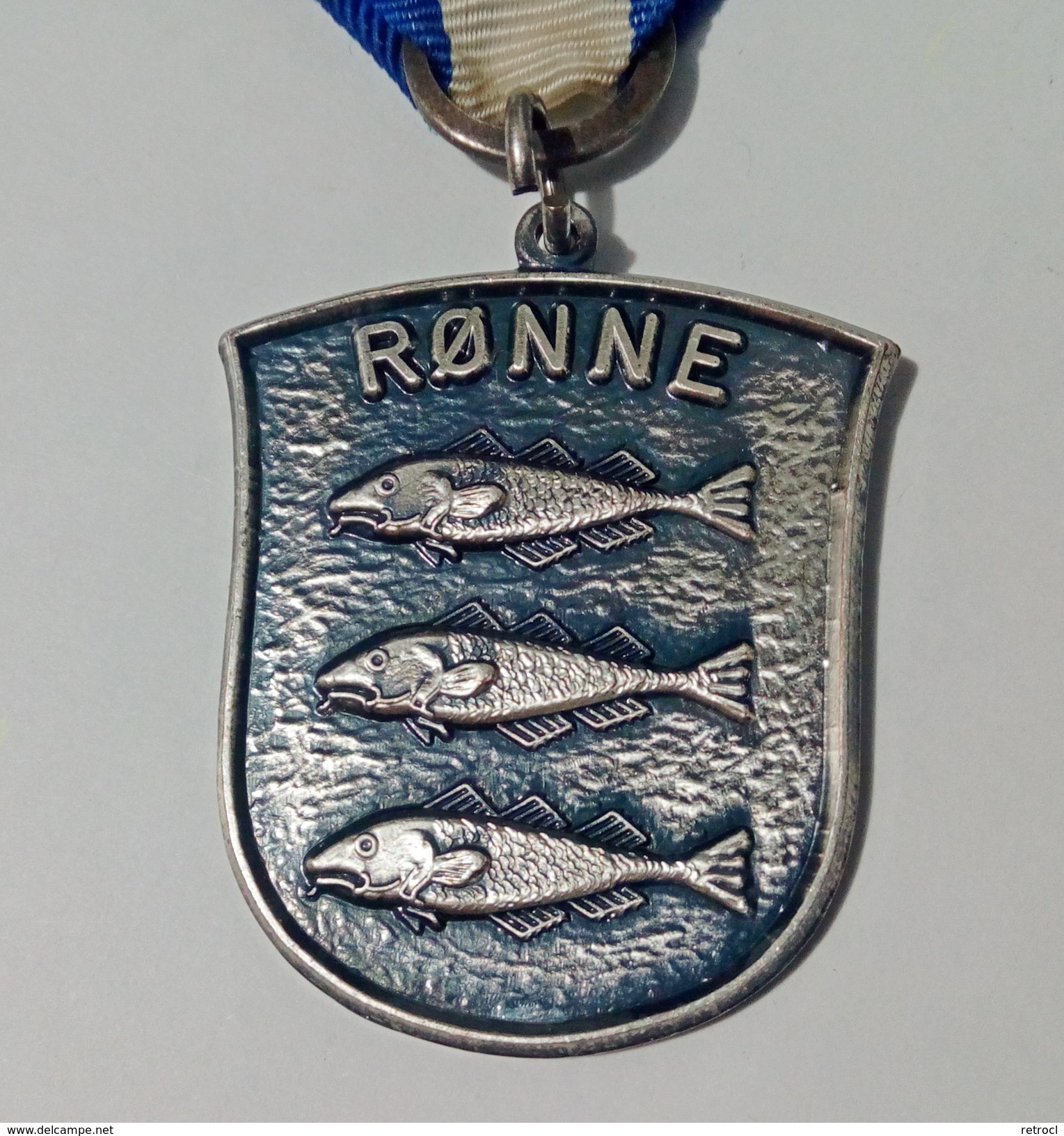 Danish Medal - 650 AR - RONNE -  Fishing, - Fischerei