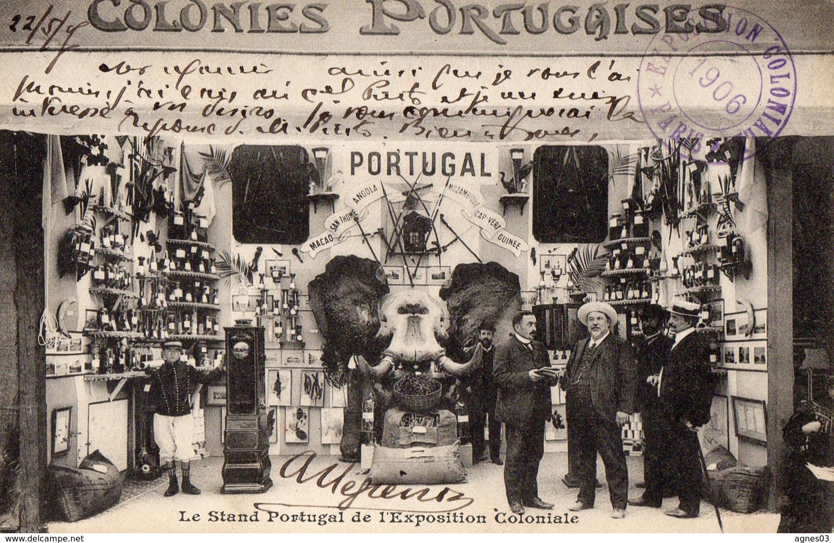 PARIS   -  Exposition Coloniale  - Le Stand Portugal  - 1906 - Expositions