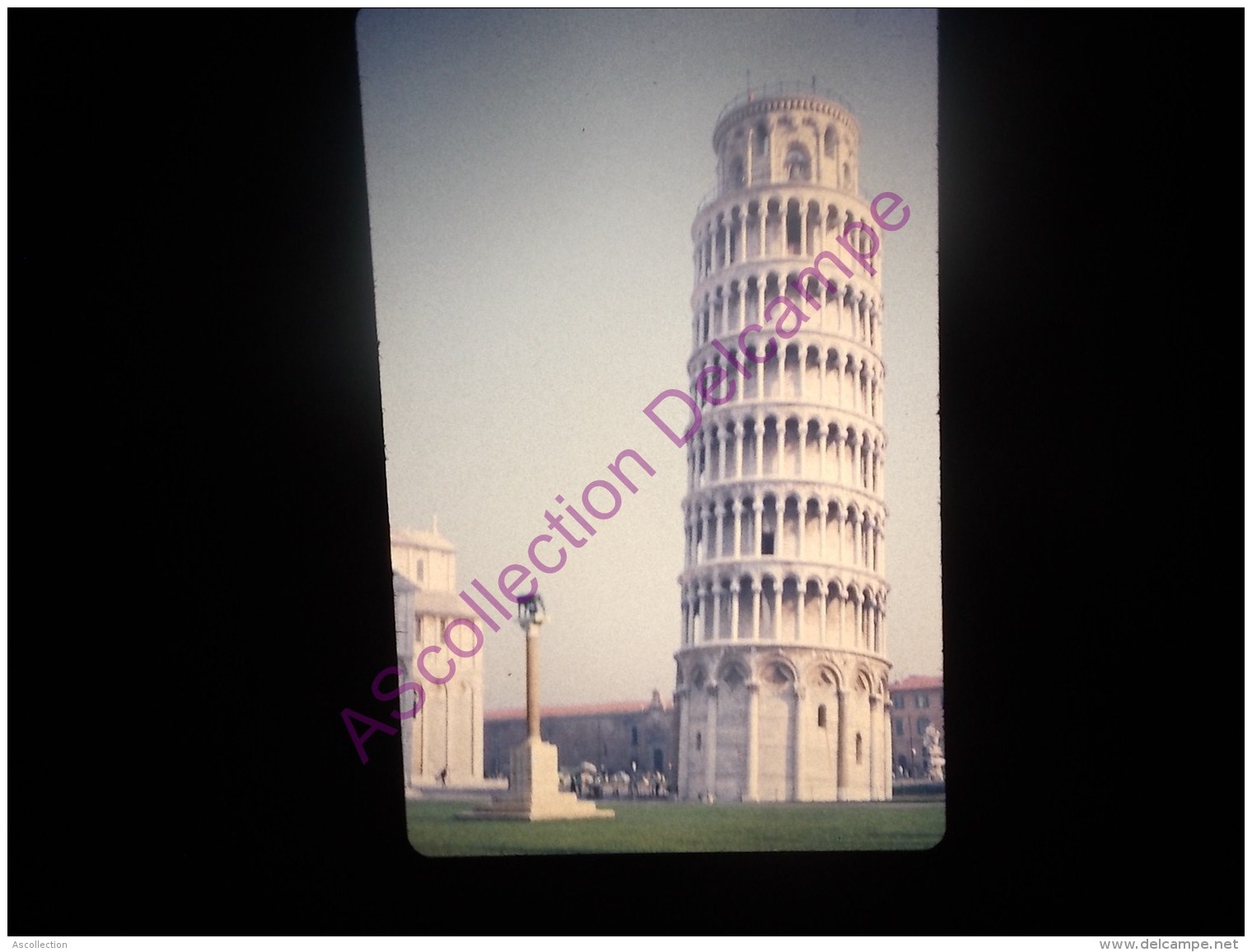 Diapositive Slide Diapo 1968 Italie Italy Pise Le Campanile - Diapositivas