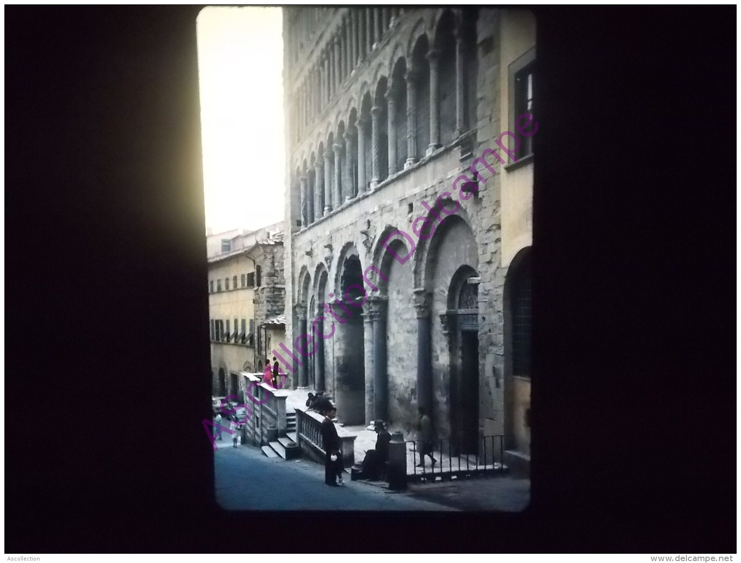 Diapositive Slide Diapo 1968 Italie Italy Arezzo Santa Maria Della Pieve - Diapositive