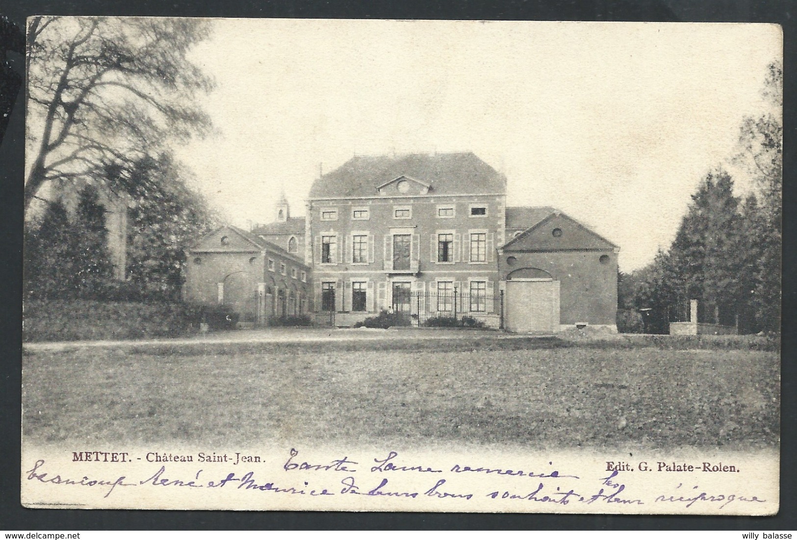 +++ CPA - METTET - Château Saint Jean   // - Mettet