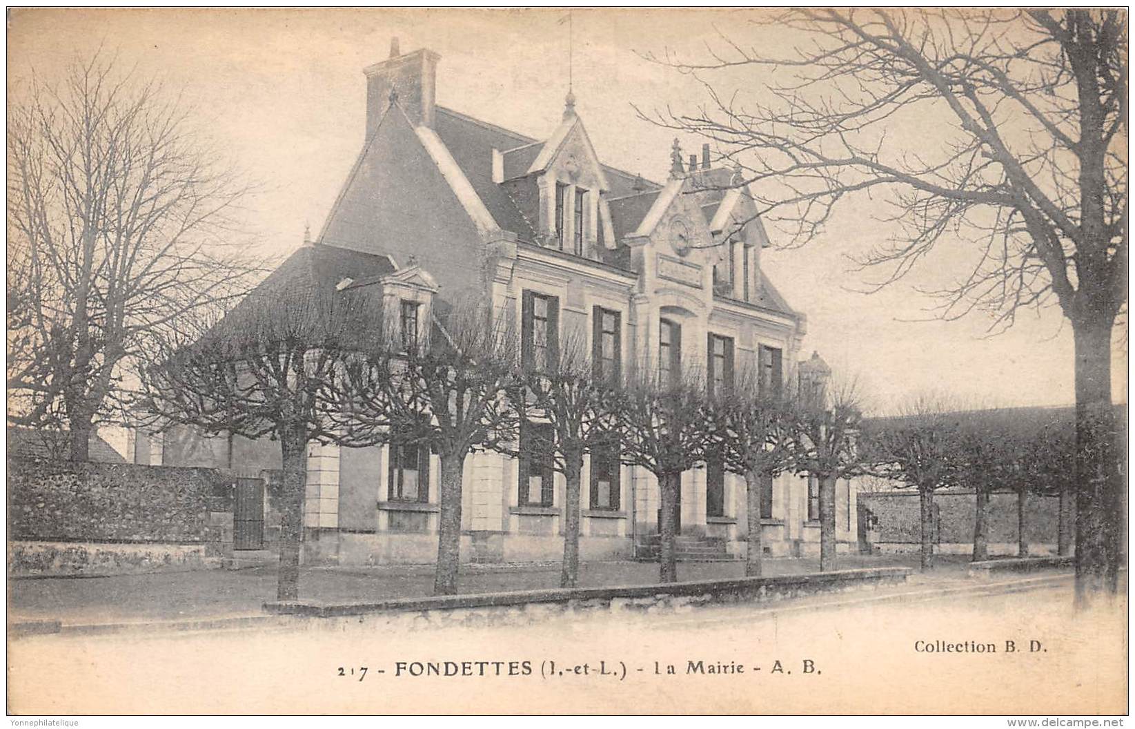 37 - INDRE ET LOIRE - FONDETTES - La Mairie - Fondettes