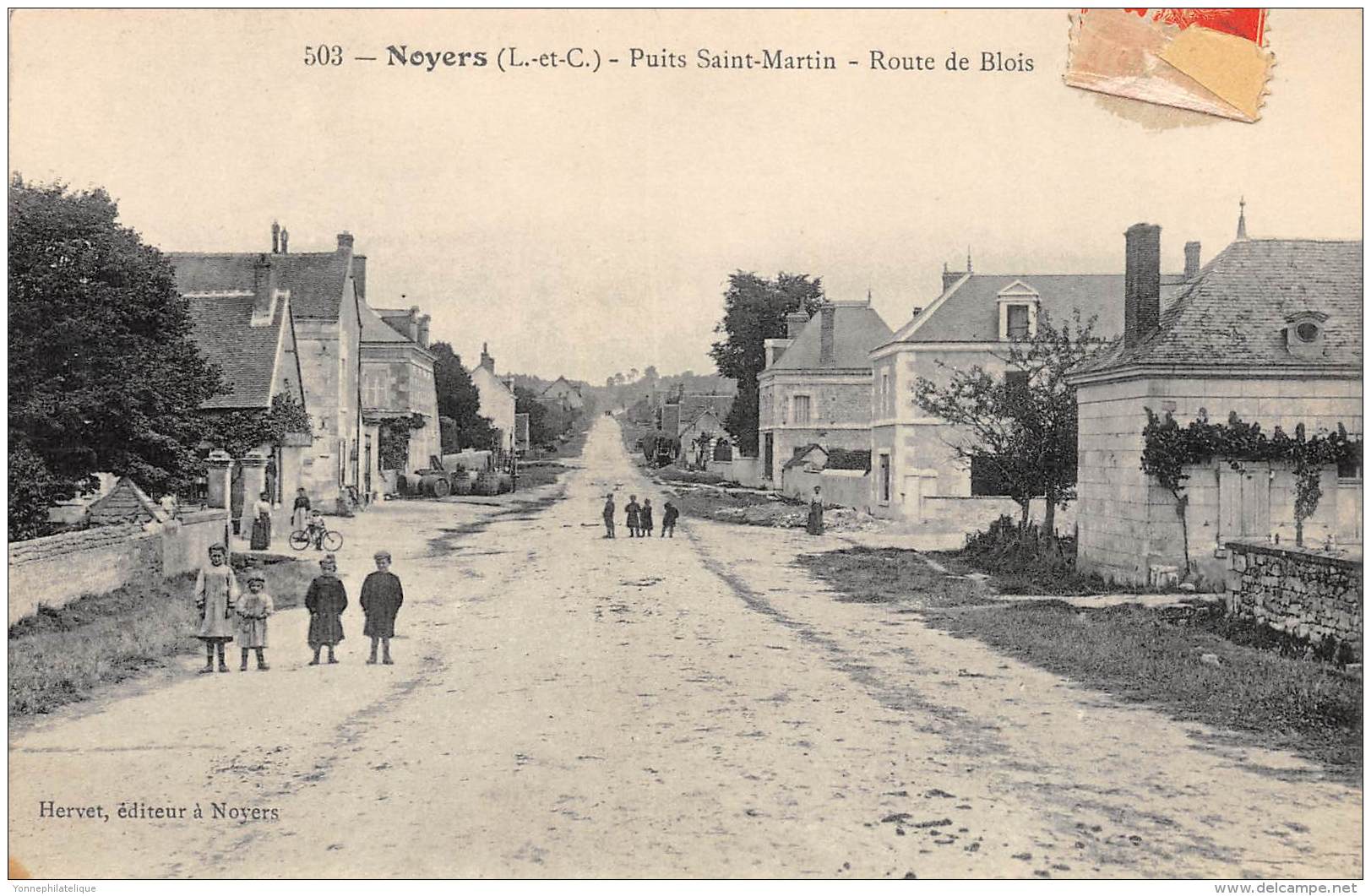 41 - LOIR ET CHER - NOYERS - Puits Saint Martin - Route De Blois - Noyers Sur Cher