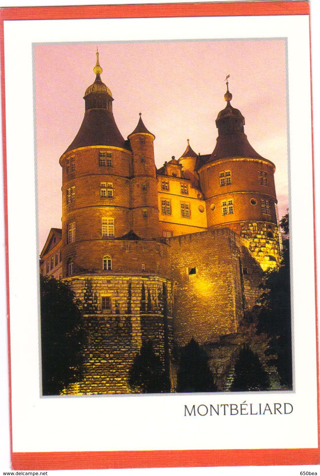 Montbeliard.L'ancien Chateau De Comtes. - Montbéliard