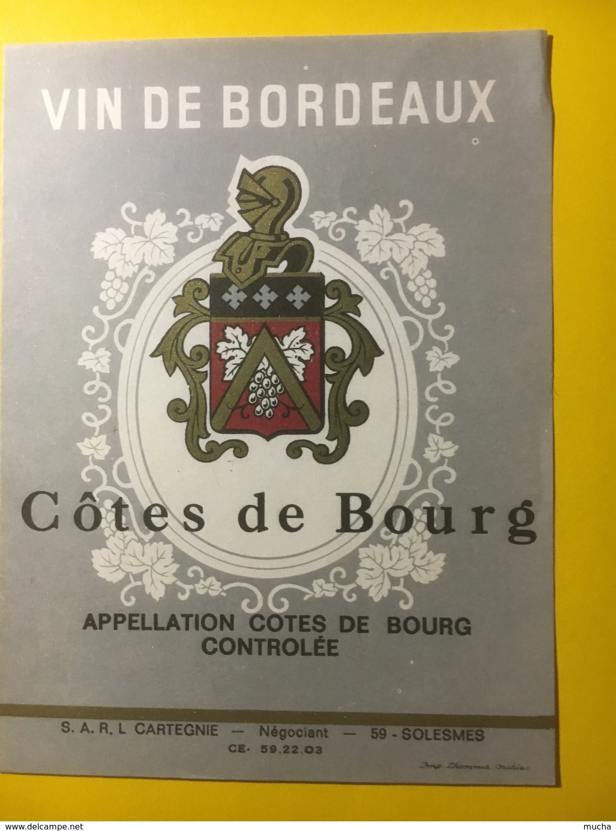 3583 - Côtes De Bourg - Bordeaux