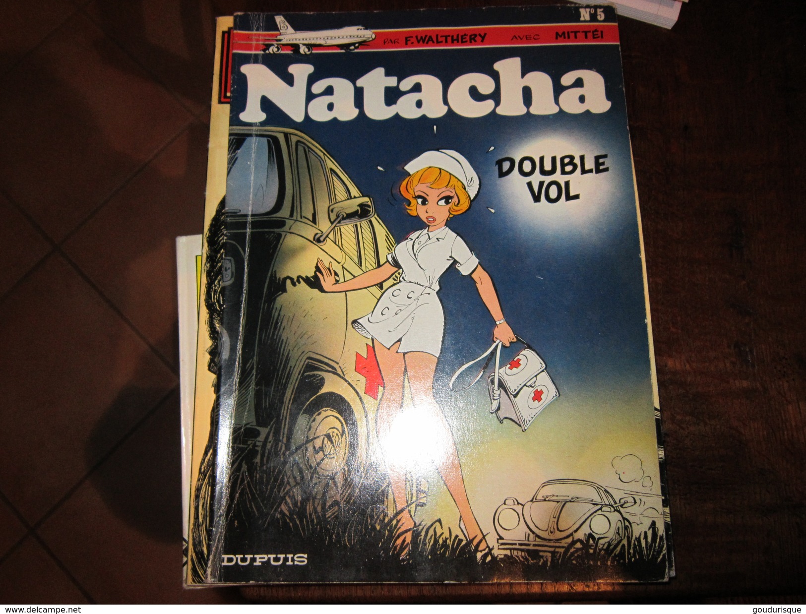 NATACHA N°5 DOUBLE VOL  WALTHERY - Natacha