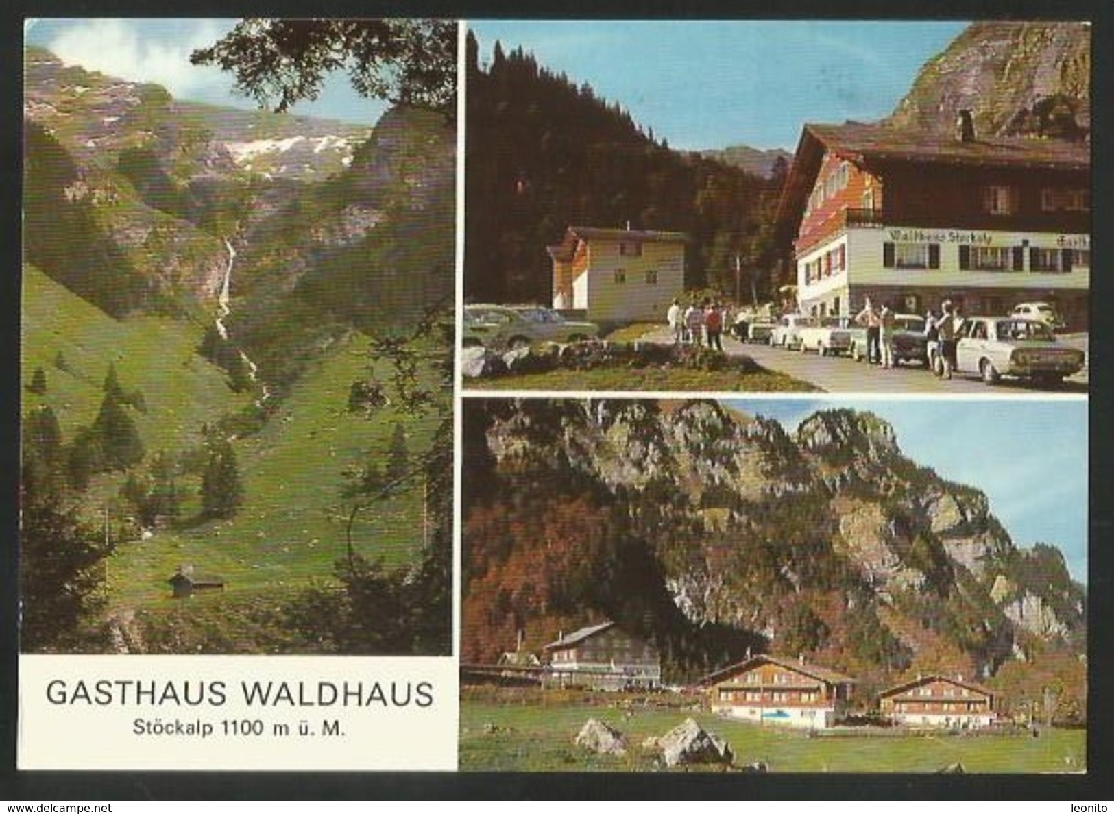 STÖCKALP OW Melchtal Melchsee-Frutt Gasthaus WALDHAUS 1981 - Sonstige & Ohne Zuordnung