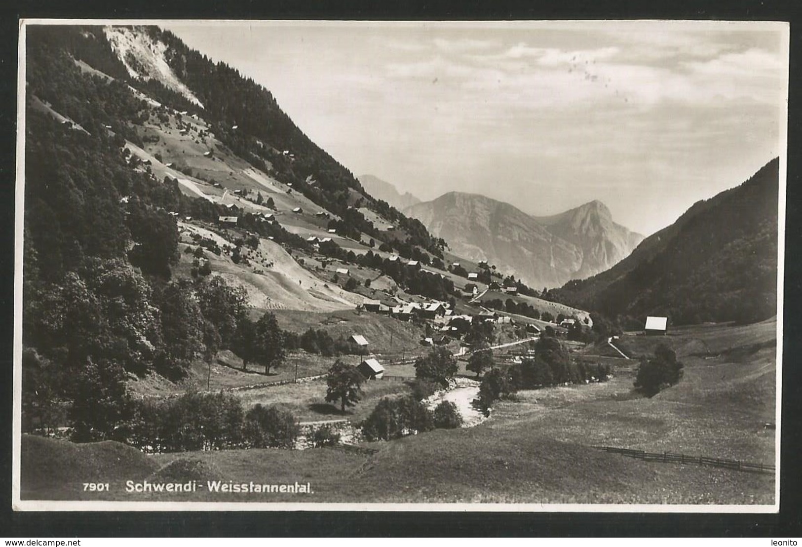 SCHWENDI SG Weisstannental Mels 1946 - Mels