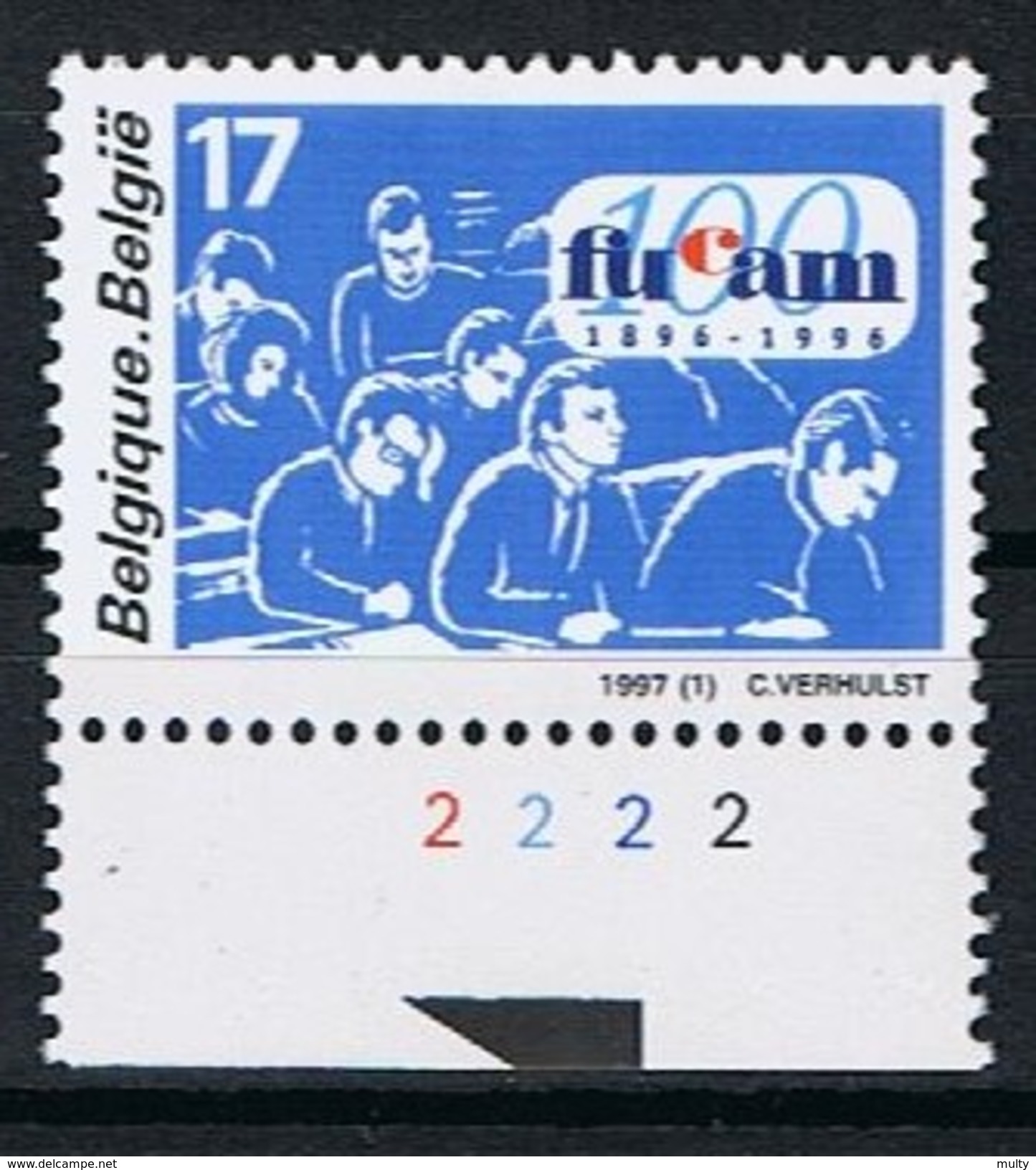 Belgie OCB 2681 (**) Met Plaatnummer 2. - 1991-2000