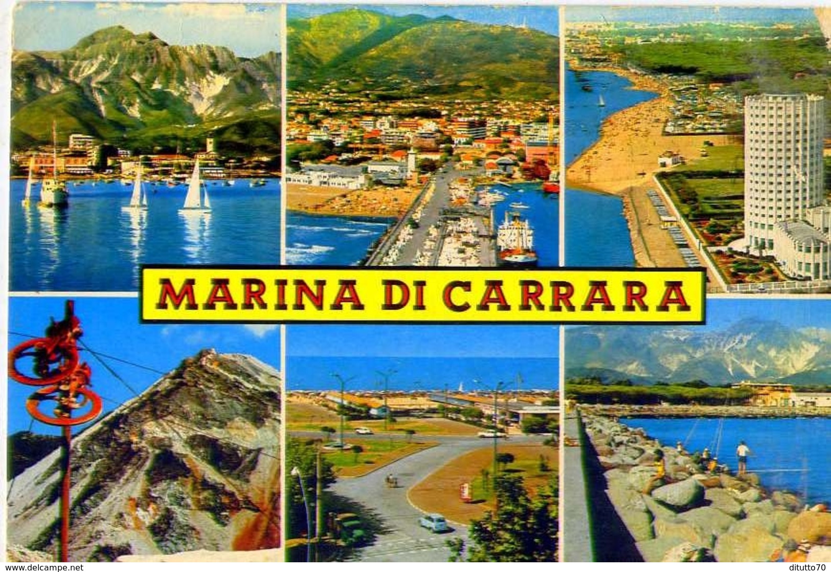 Marina Di Carrara - 2258 - Formato Grande Viaggiata &ndash; E1 - Carrara