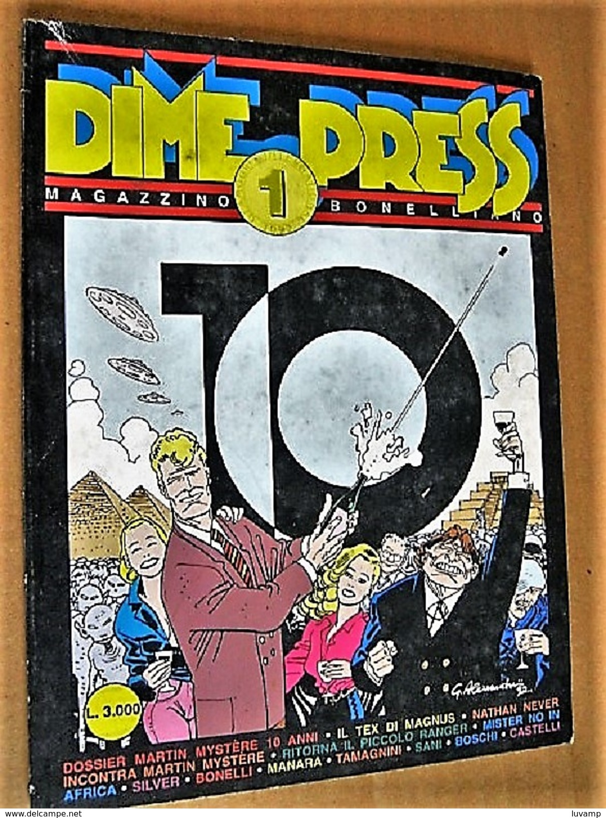 DIME PRESS- N. 1    MAGGIO 1992 (301116) - Bonelli