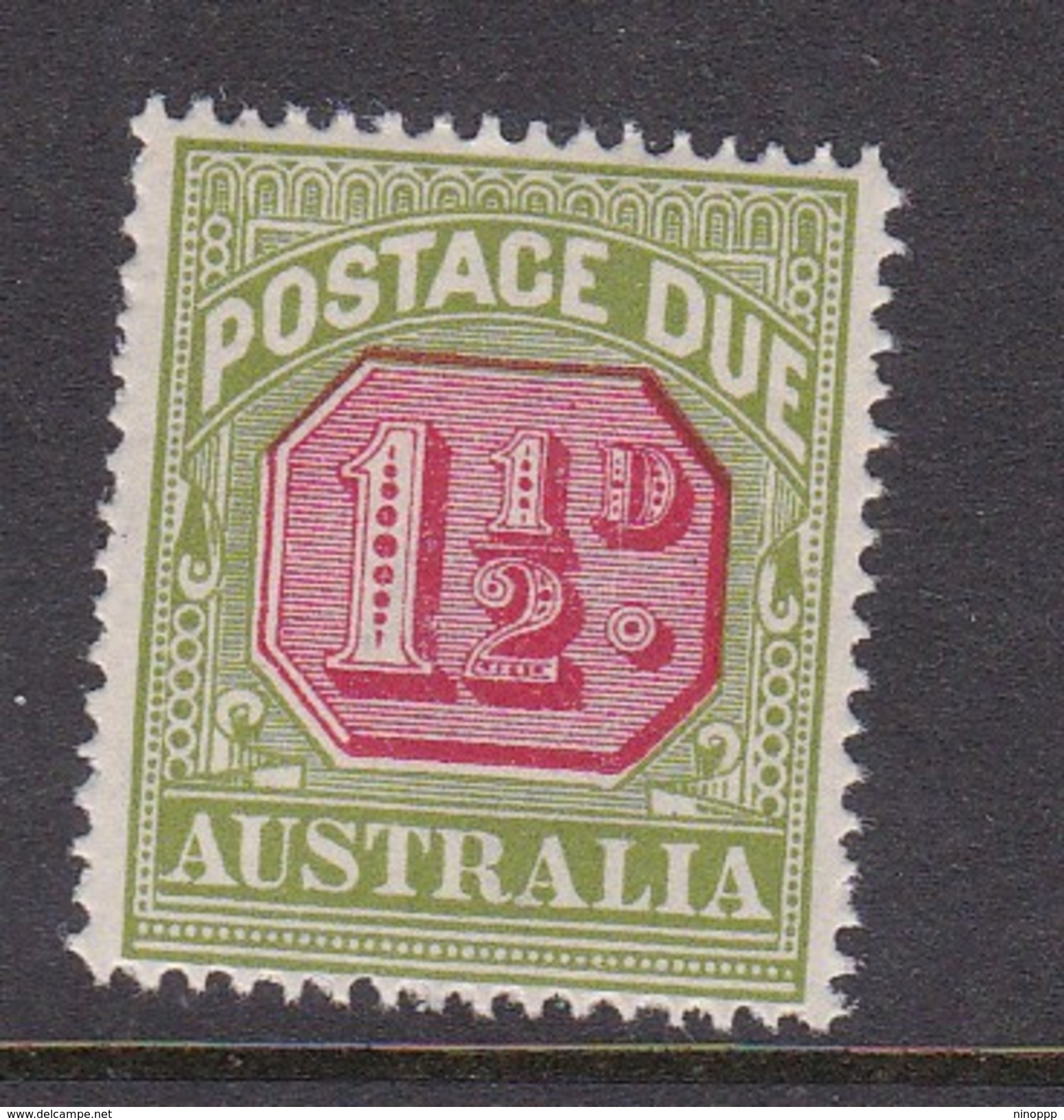 Australia Postage Due Stamps SG D93  1925 Three Half Pennies Perf 14 Mint - Port Dû (Taxe)